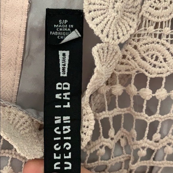 Women’s light pink crop tank top blouse - Picture 7 of 7